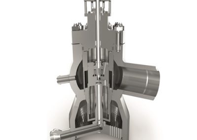 Steam converting valve