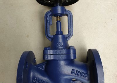 Globe Valve cast iron with flanges