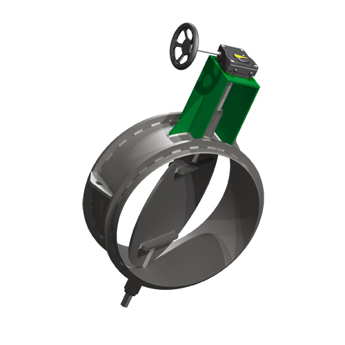 ELA Einschweißdrossel-Klappe